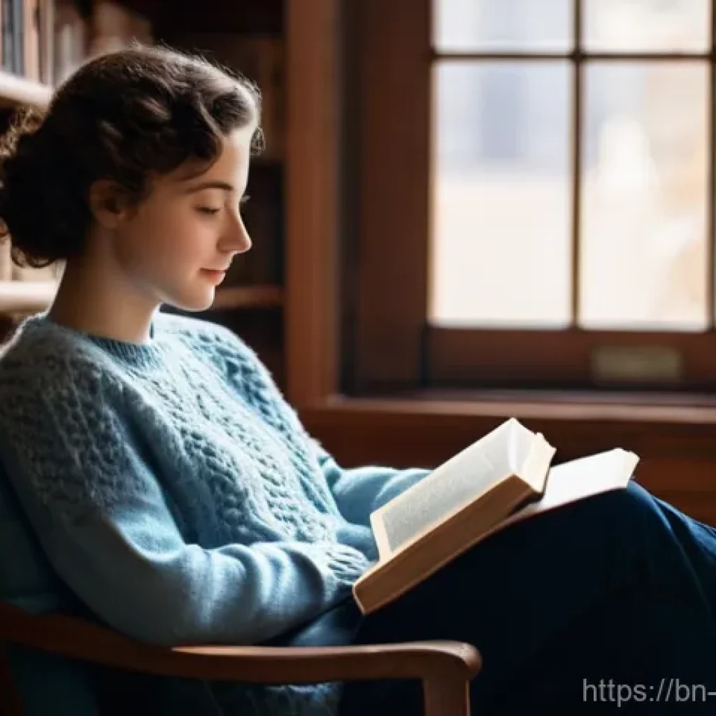 심리학 연구 윤리 - **Prompt 1: Serene Study Scene**
    "A young woman, in her early 20s, with short, curly dark hair, ...