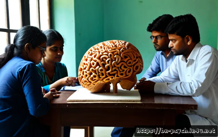 심리학 고급 이론 - Photorealistic university psychology seminar in Dhaka, a thoughtful Bengali professor and diverse ad...